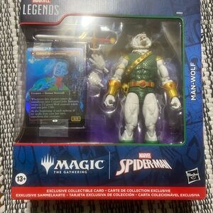 Hasbro Marvel Legends Man-Wolf Figure - Green and White